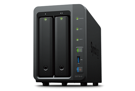 Synology DiskStation DS716+II | DataStoreWorks.com Synology DiskStation DS716+II | DataStoreWorks.com