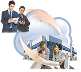 Share files easily between offices and business partners